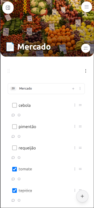 Bart no celular com uma página de hábitos diários